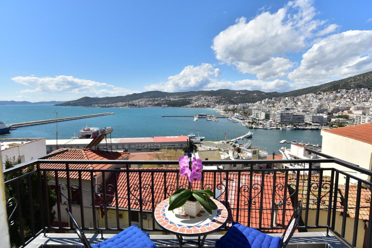 Apartmán Golden Sea View - Old Town Kavala Exteriér fotografie