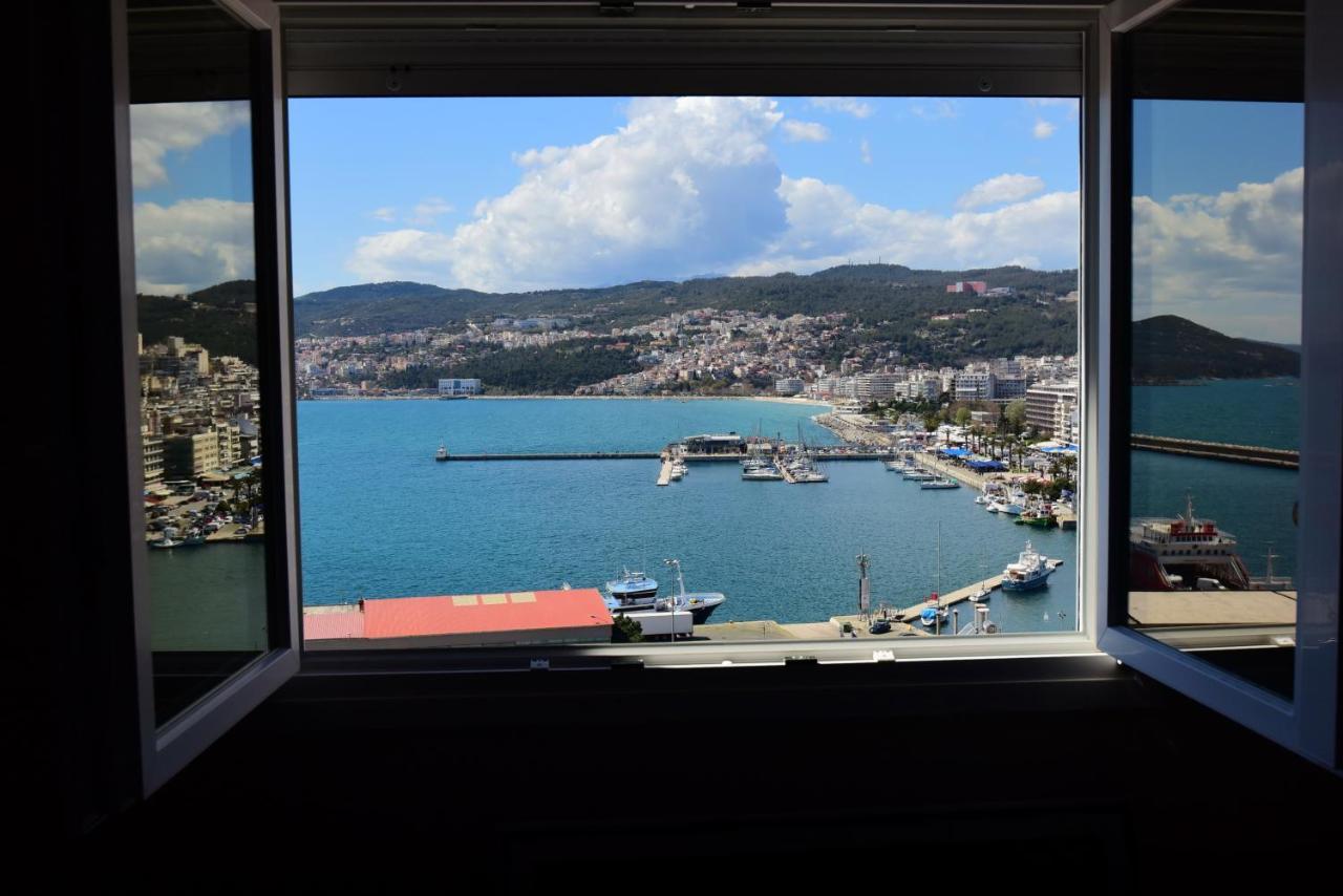 Apartmán Golden Sea View - Old Town Kavala Exteriér fotografie
