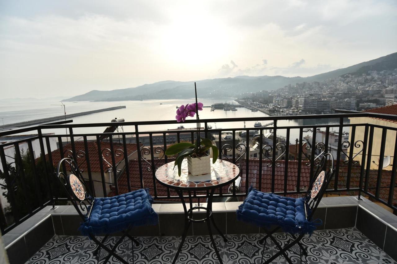 Apartmán Golden Sea View - Old Town Kavala Exteriér fotografie